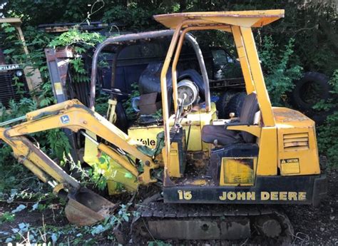 john deere model 15 mini excavator|yanmar 3tn78.